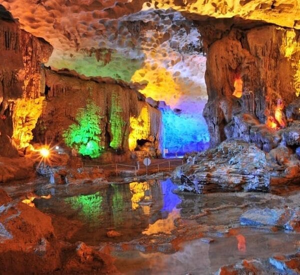 Halong Bay caves