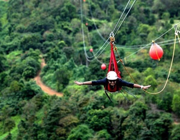 Slide Zipline