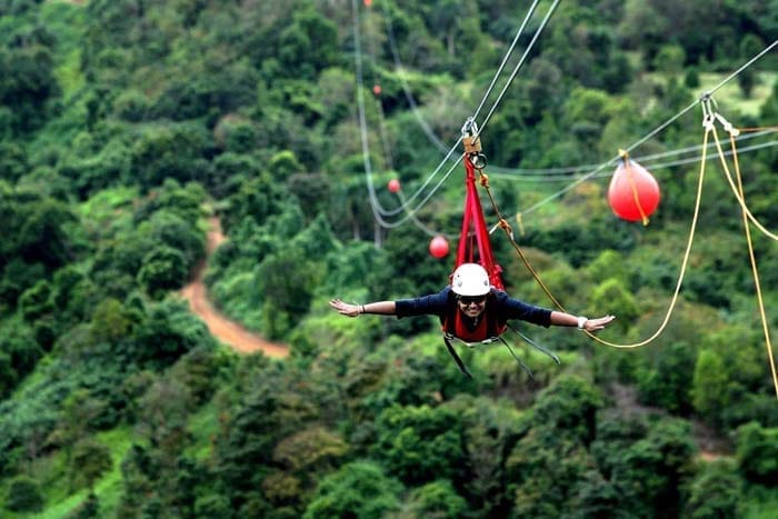 Slide Zipline