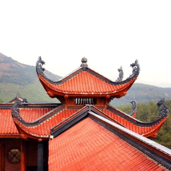 Architecture of Ba Vang Pagoda 