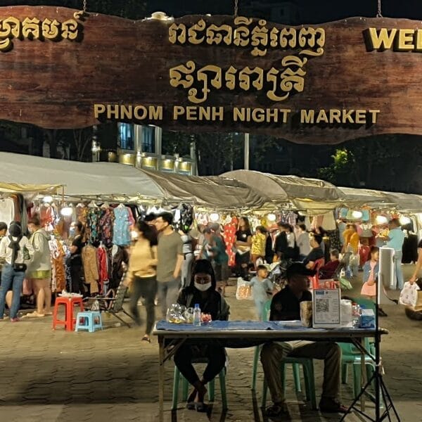 Night market Phnom Penh