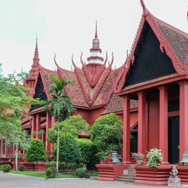 The Museum's surrounding green campus