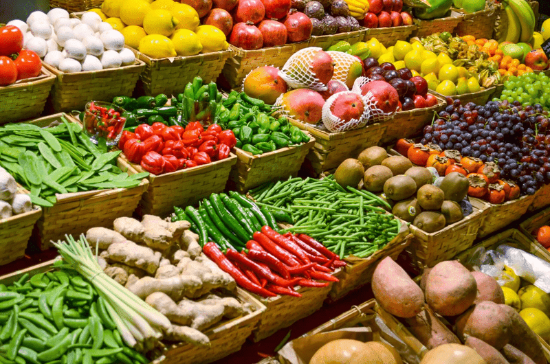 Fresh Fruit Stalls