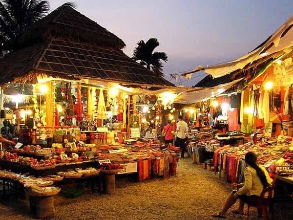 Night market Phnom Penh