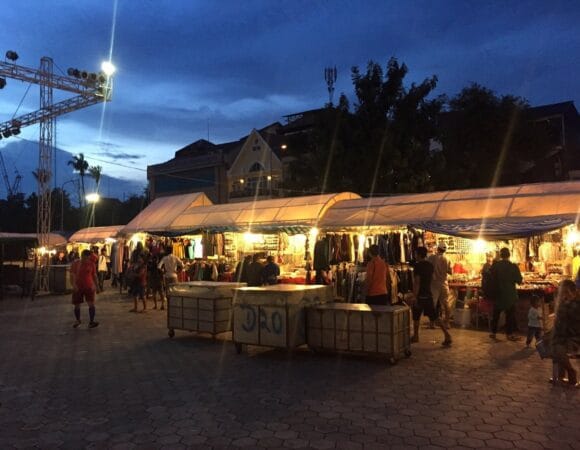 A journey through Night market Phnom Penh