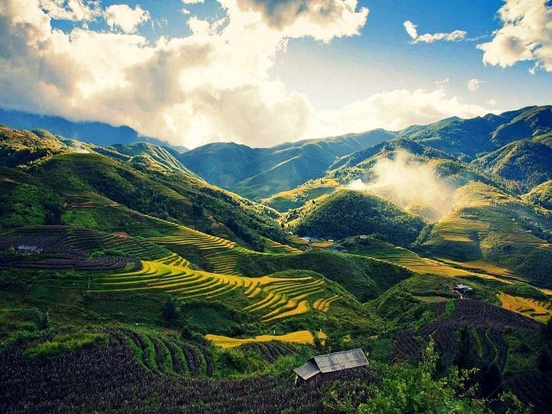 Sapa in the summer