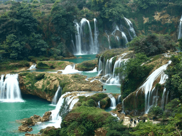 Thac Bac waterfall