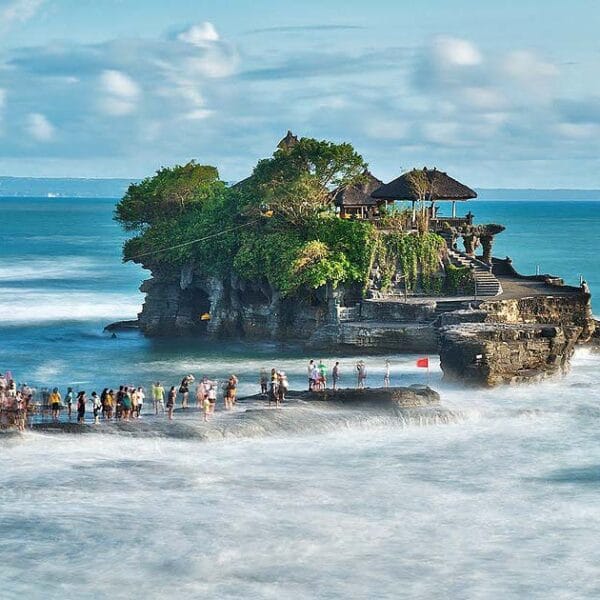 One of Bali's most recognizable sea temples