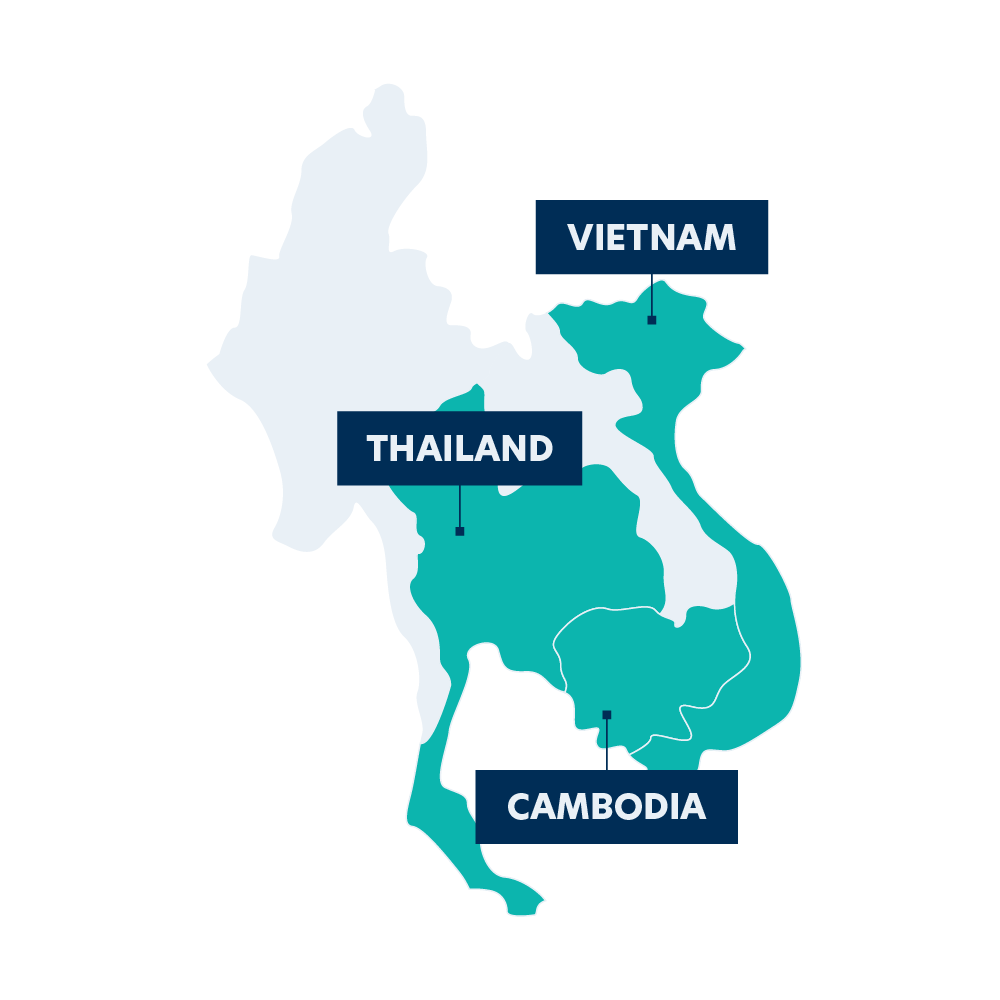 Indochina at a Glance - Thailand, Cambodia and Vietnam in 12 days