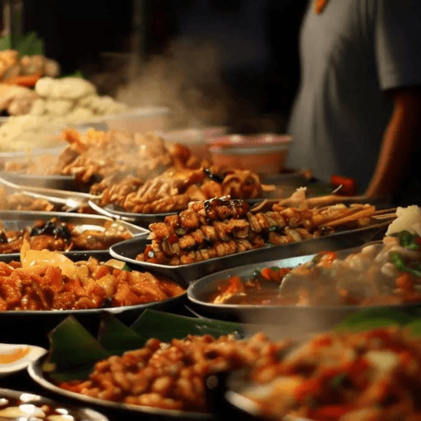 Enjoying street food is an indispensable thing when coming to Bangkok