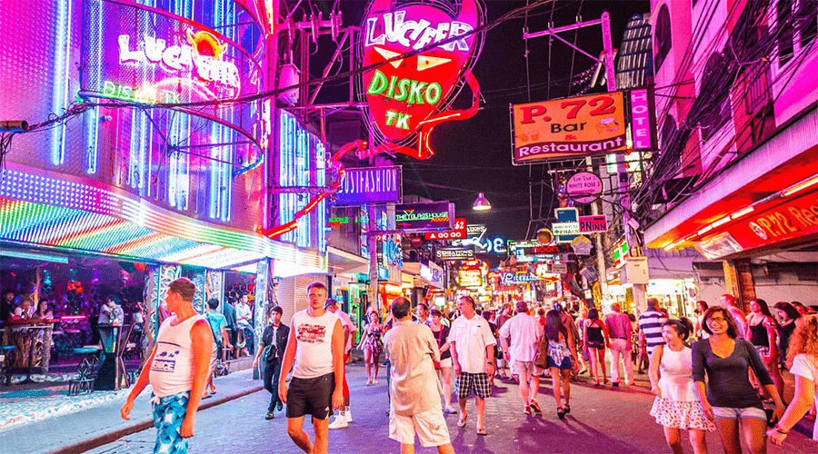 Bangkok nightlife is extremely vibrant