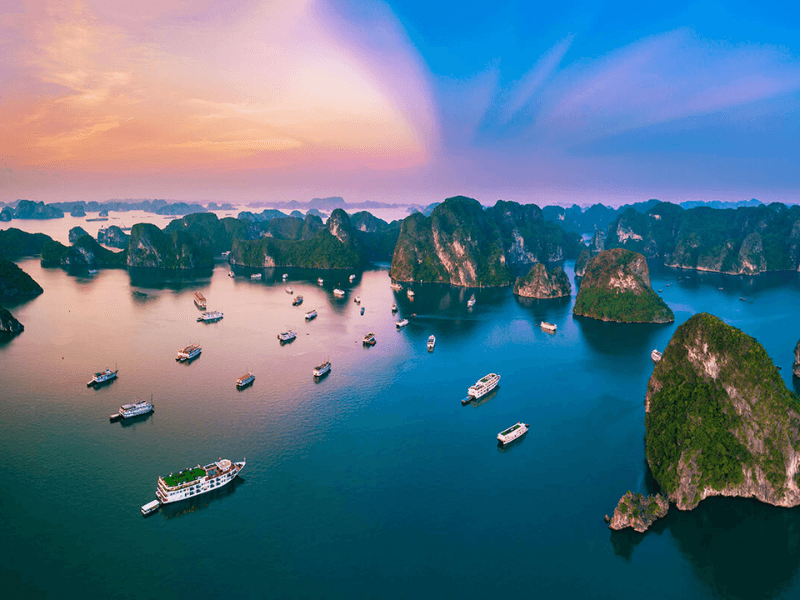 Halong Bay through the seasons