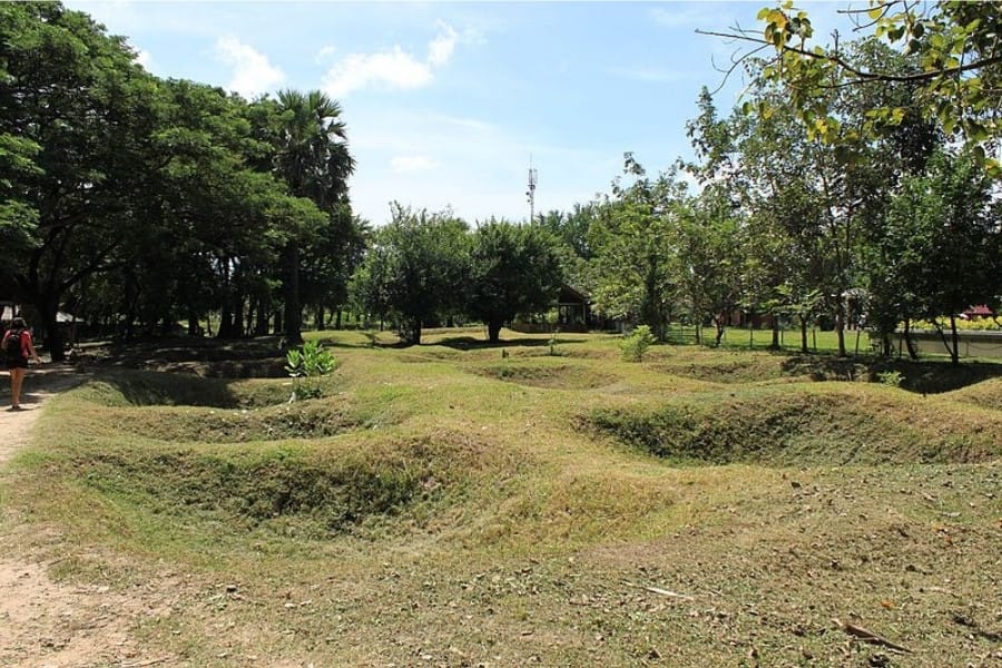 The Kill Fields has a dark history during the Khmer Rouge regime