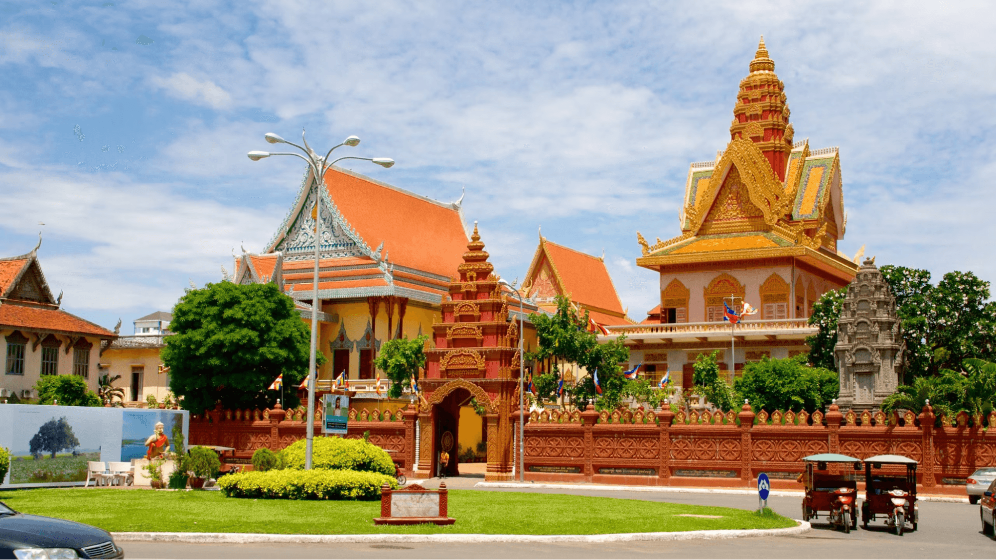 Immerse yourself in the spiritual heart of Phnom Penh at Wat Ounalom