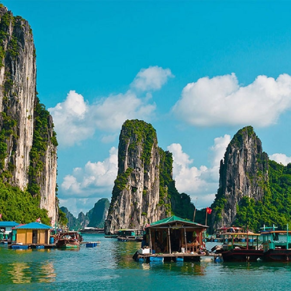 Cong Dam fishing village