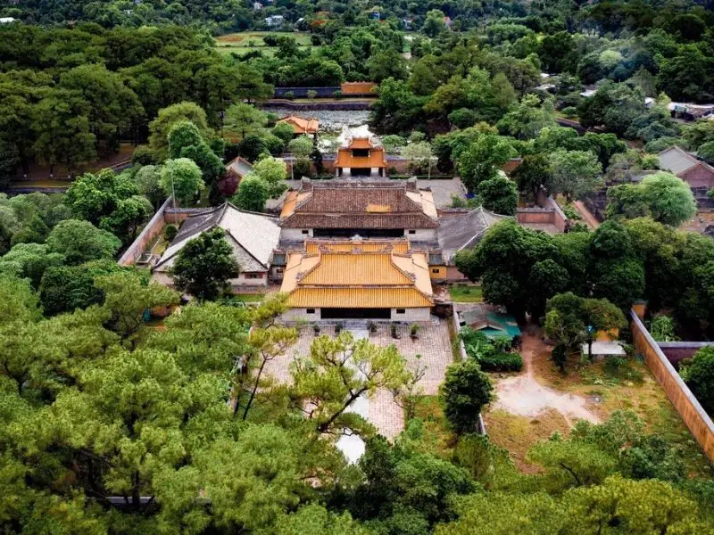 Tu Hieu Pagoda was built in the 19th century.