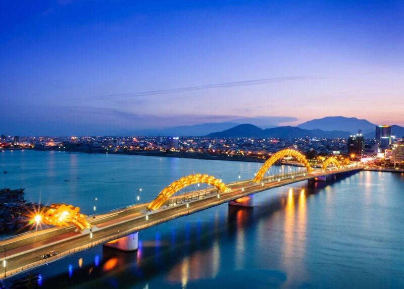 Dragon Bridge is an icon of Da Nang