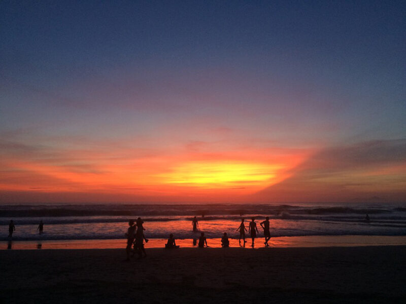 Catch the sunset before immersing in My Khe Beach nightlife!