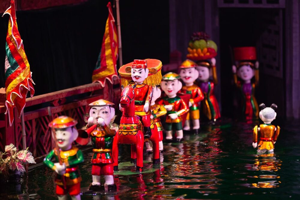 Water puppet is a fun and cultural experience unique to northern Vietnam