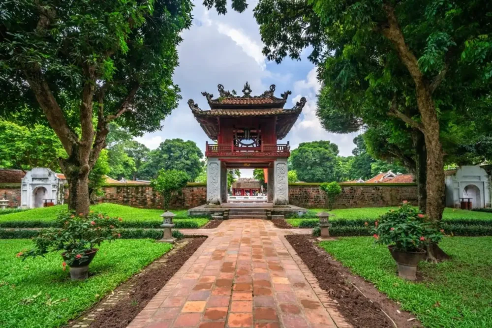 The Temple of Literature - A cultural and historical vietnam tourist destination