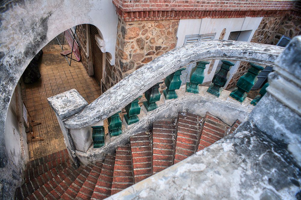 Bach Dinh Vung Tau features 19th-century European architecture